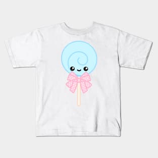 Cute Pastel Lollipop Kids T-Shirt